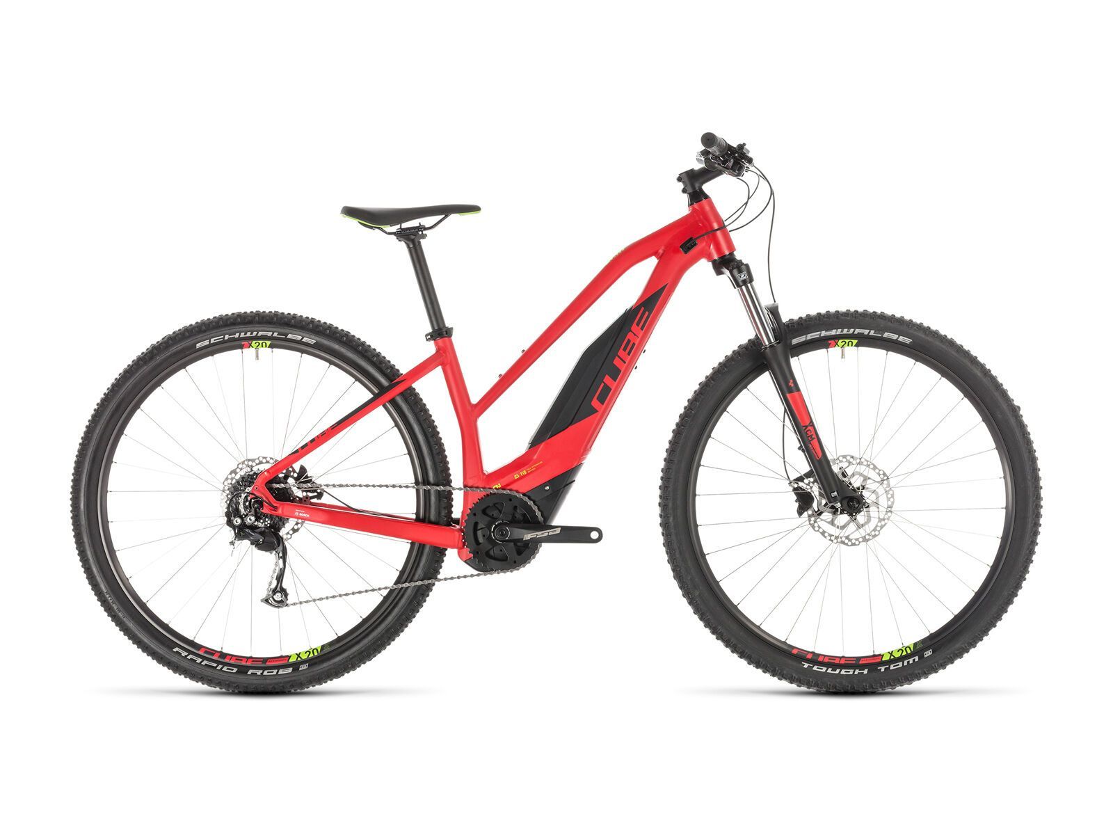Cube Acid Hybrid ONE 500 29 Trapeze, red´n´green - Bild 1