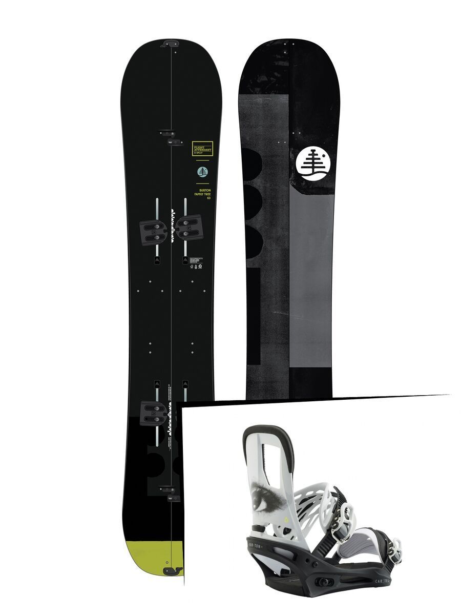 Set: Burton Family Tree Flight Attendant X Split 2019 + Burton Cartel all eyez - Bild 1