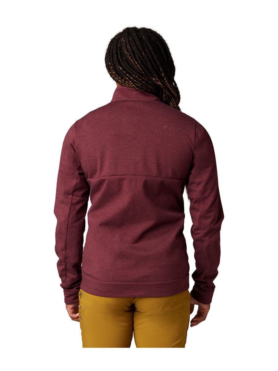 Fox Womens Ranger Fire Jacket, dark maroon - Bild 3