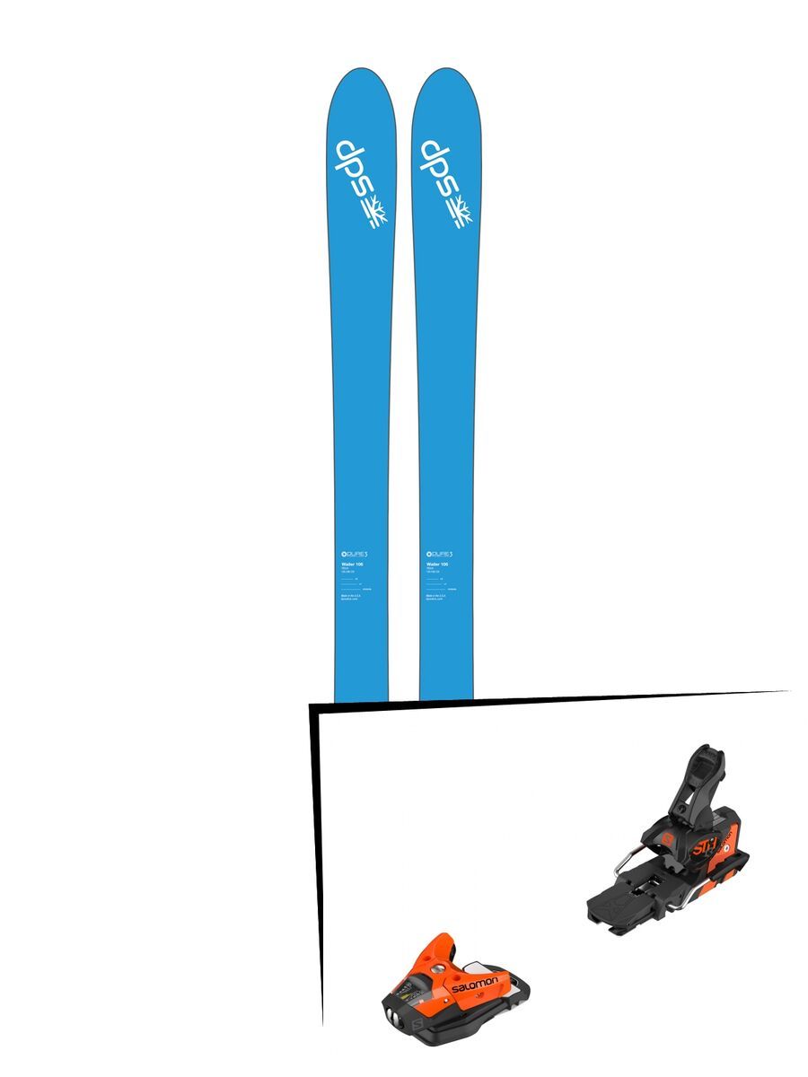 Set: DPS Skis Wailer 106 2017 + Salomon STH2 WTR 13 (2212357) - Bild 1