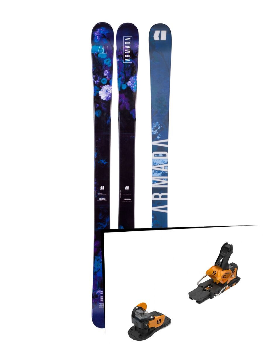 Set: Armada Arw 84 2018 + Salomon Warden MNC 13 saffron/black - Bild 1