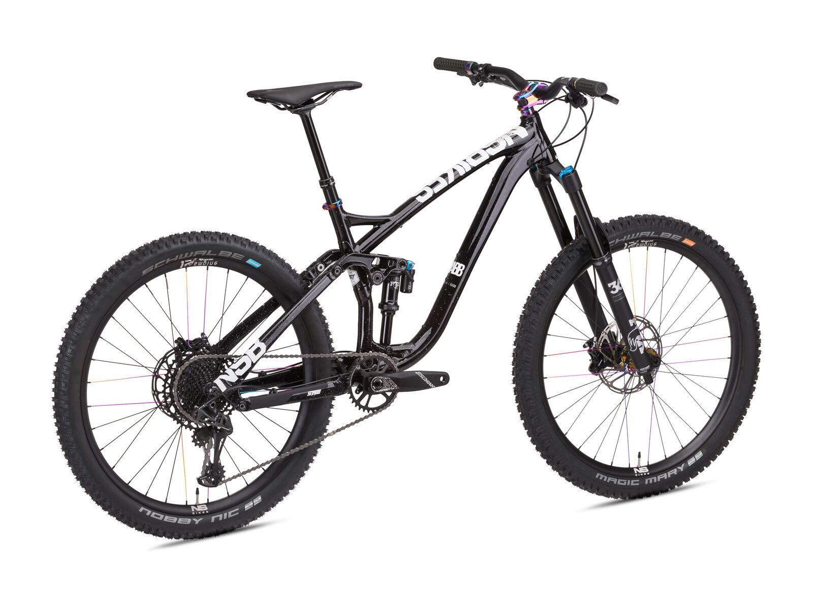 NS Bikes Snabb 160 1, blacksplash - Bild 4
