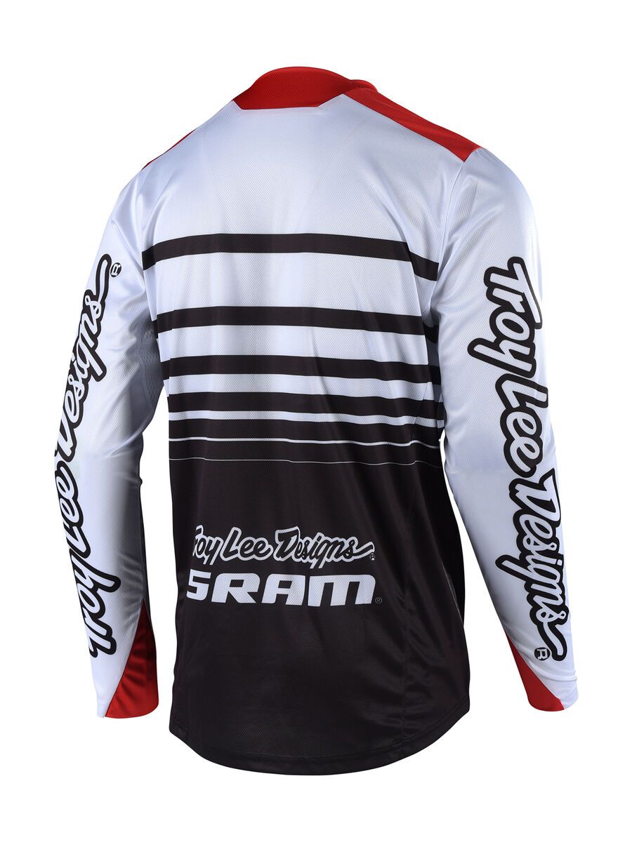 TroyLee Designs Sprint SRAM Jersey, white/black - Bild 2