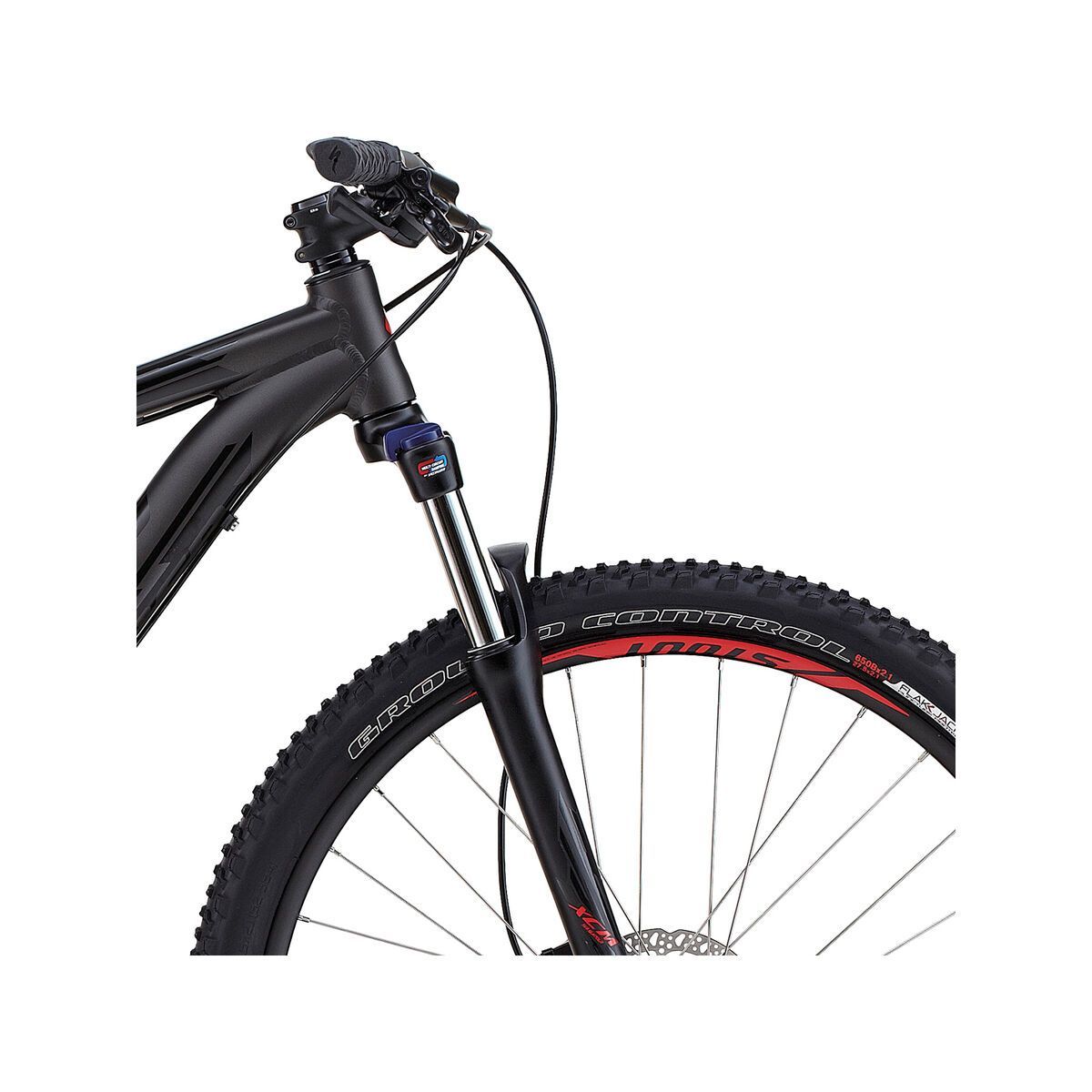 Specialized Pitch Comp 650b, satin gloss charcoal/black/red - Bild 5