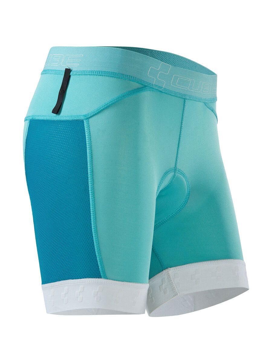 Cube WLS Innenhose Trail, blue´n´white - Bild 1