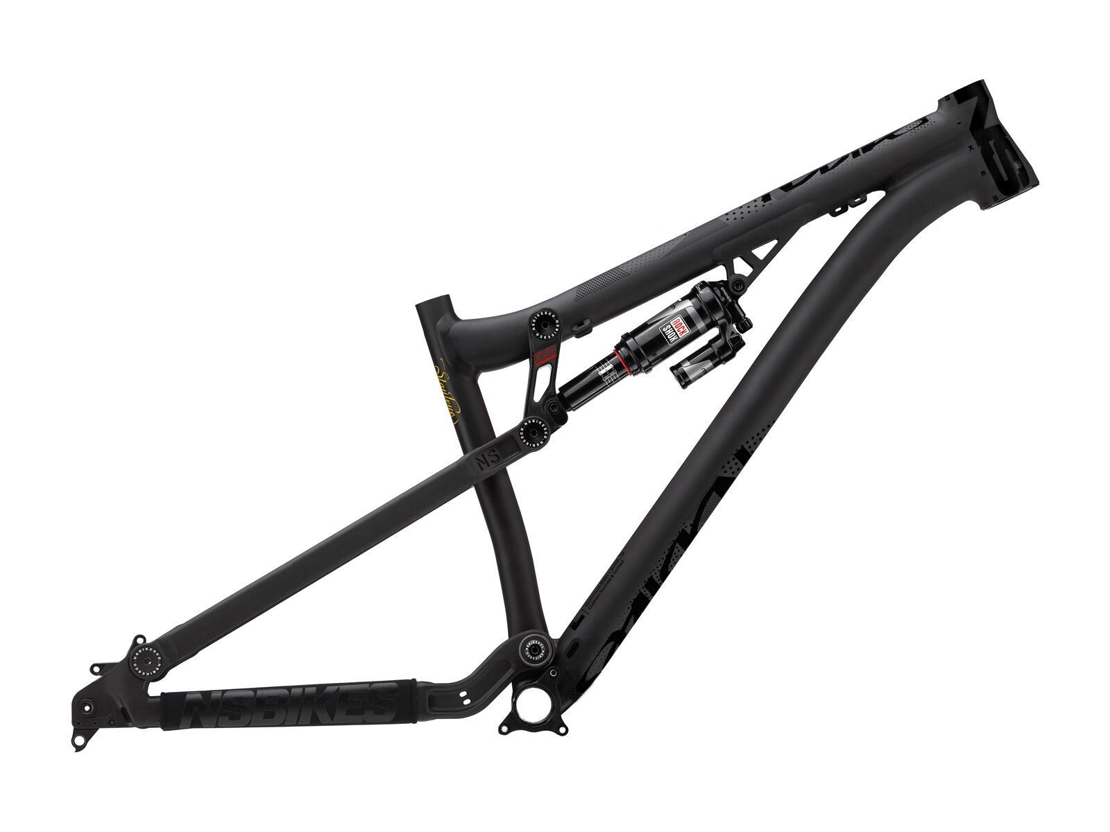NS Bikes Soda EVO Frame, flat black - Bild 1