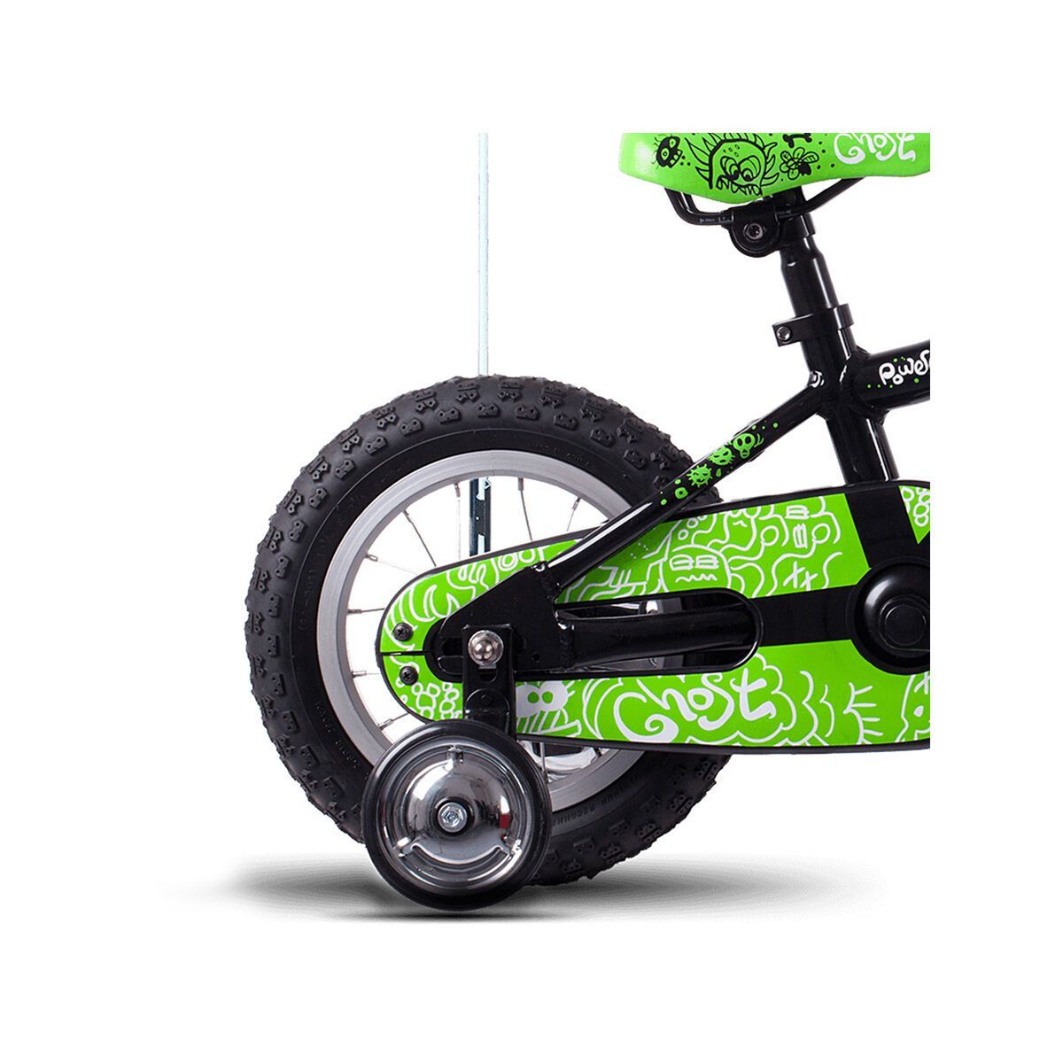 Ghost Powerkid AL 12, night black/riot green/star white - Bild 4
