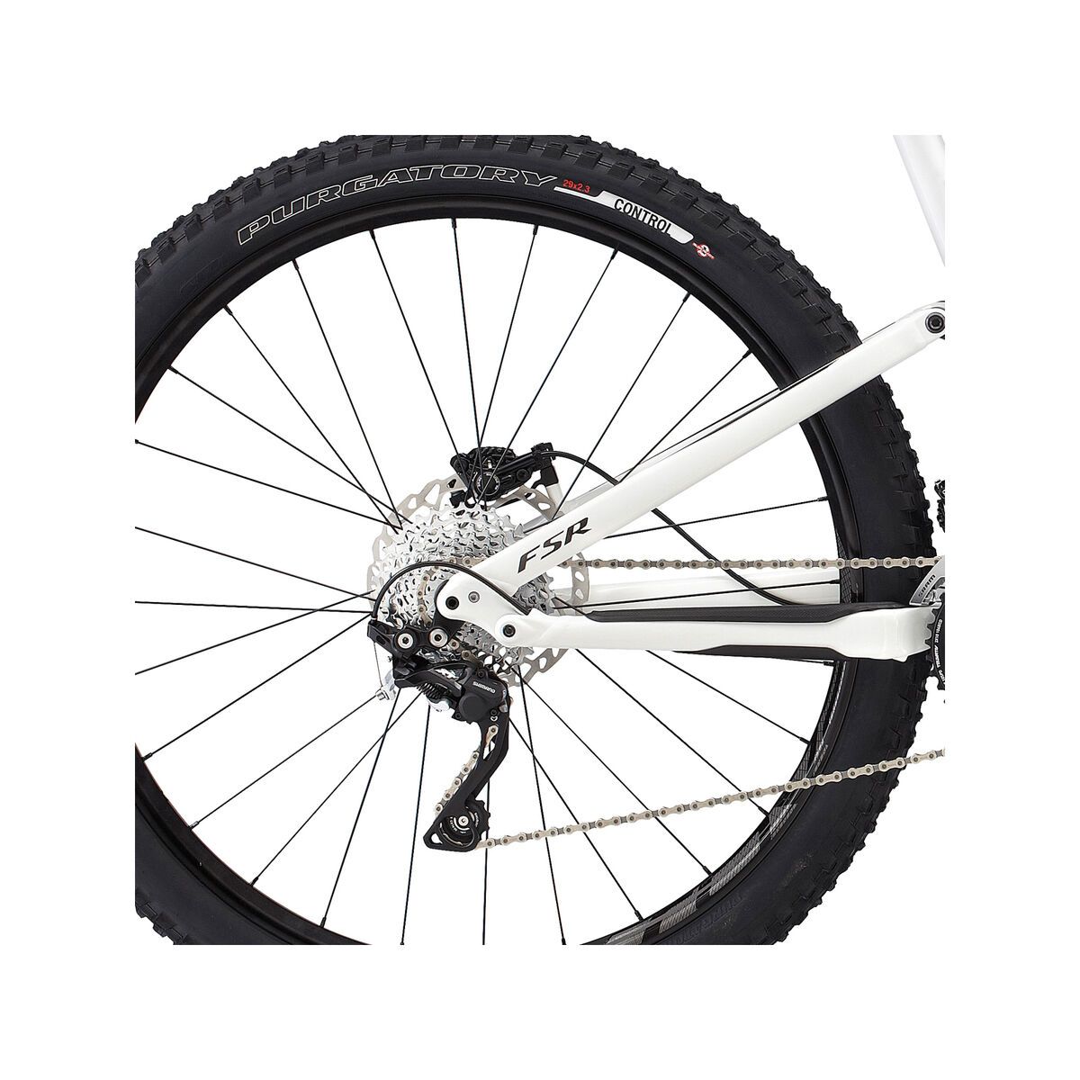 Specialized Stumpjumper FSR Comp Carbon 29, gloss white/black - Bild 4