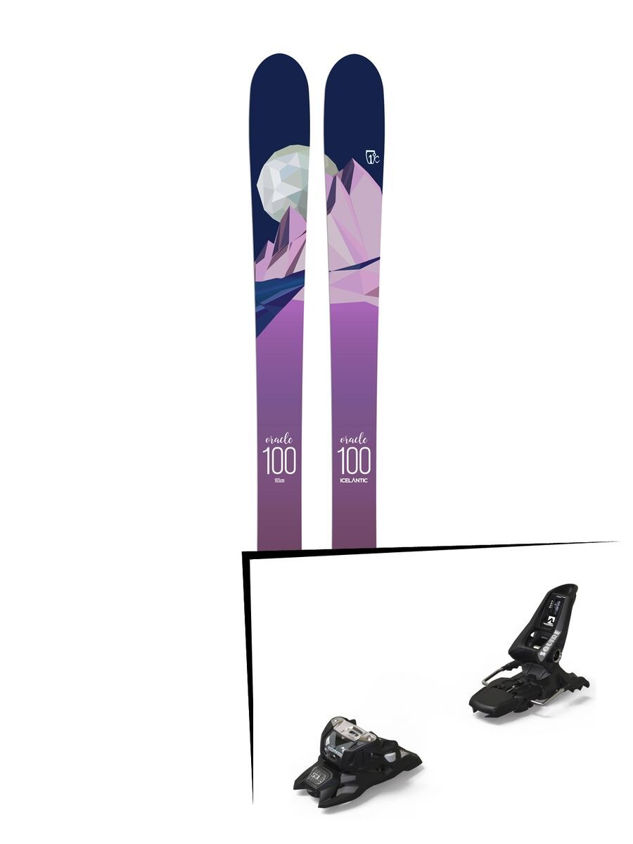 Set: Icelantic Oracle 100 2018 + Marker Squire 11 ID black - Bild 1