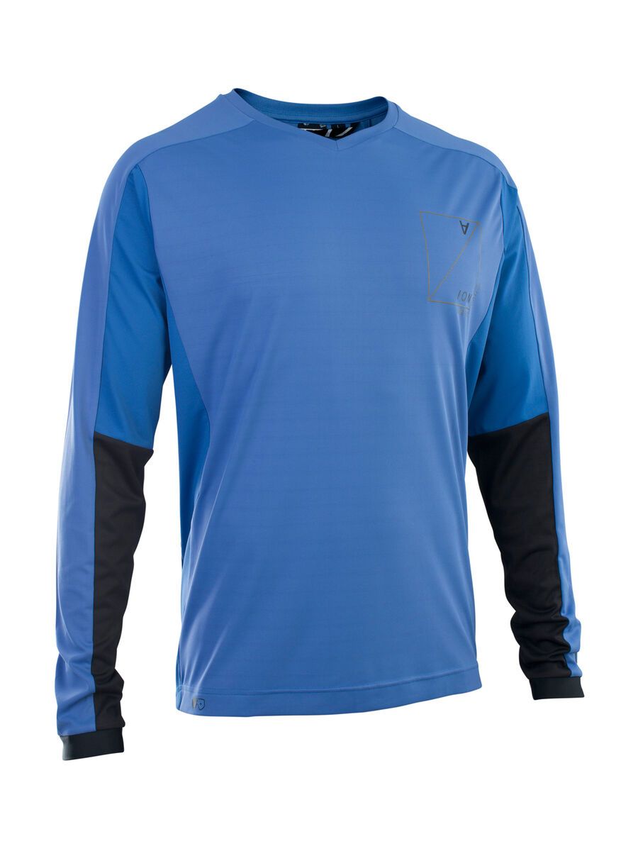 ION MTB Jersey Traze AMP AFT Long Sleeve Men, pacific-blue - Bild 1