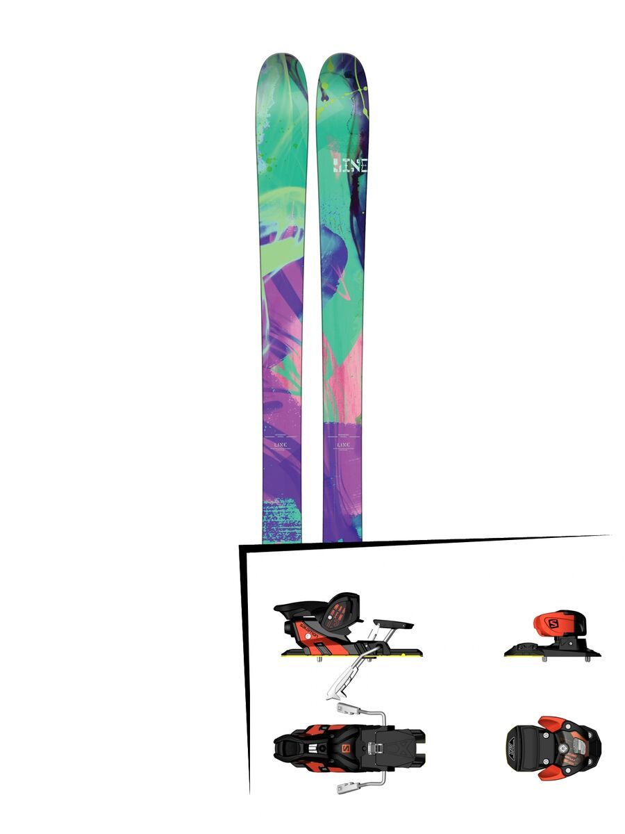 Line Set: Pandora 95 2016 + Salomon Warden MNC 13 - Bild 1