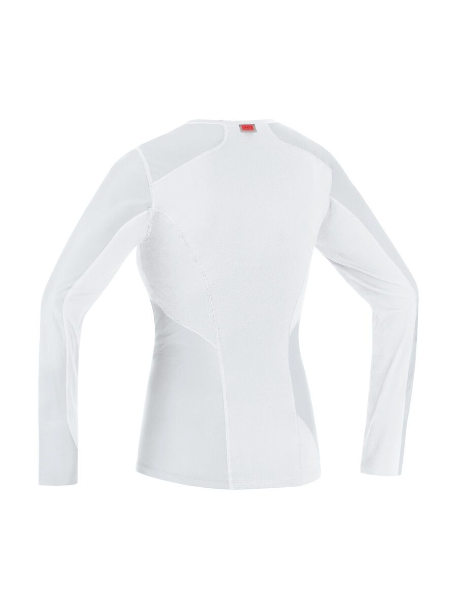 Gore Bike Wear Base Layer Windstopper Lady Shirt Lang, light grey white - Bild 2