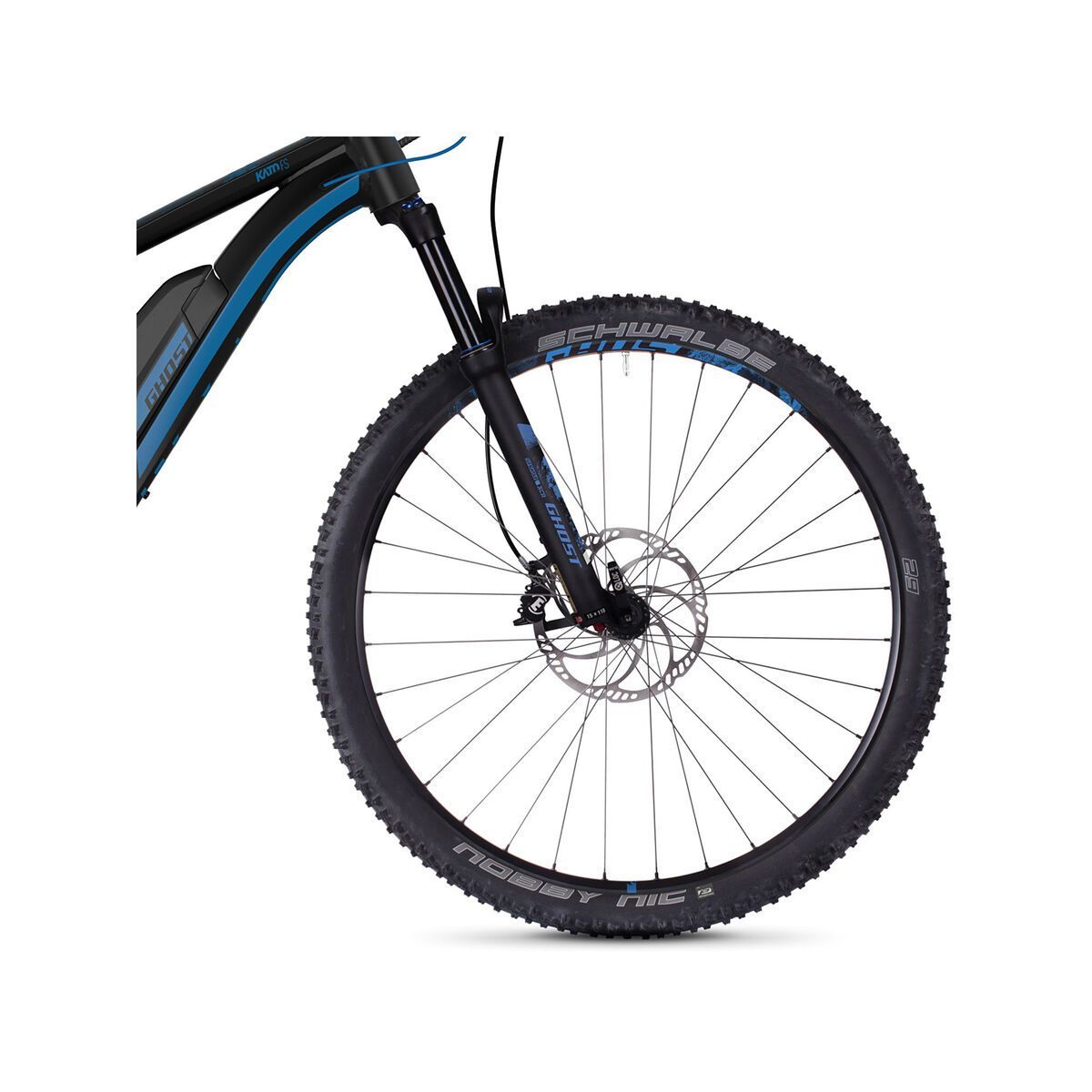 Ghost Hybride Kato FS S3.9 AL, night black/vibrant blue - Bild 2