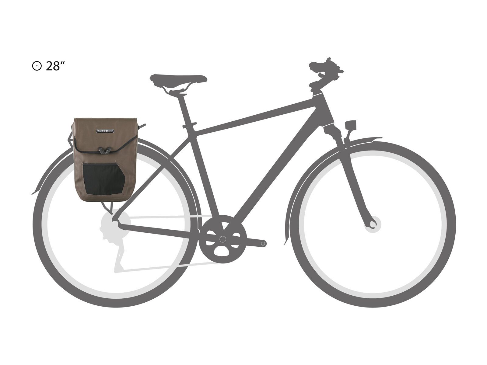 ORTLIEB Pedal-Mate, dark sand - Bild 7