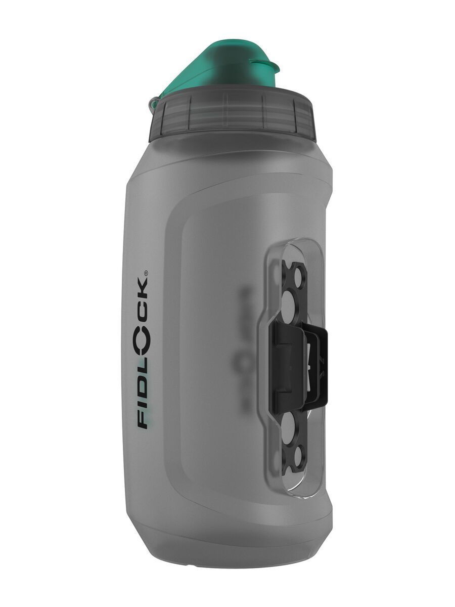Fidlock Twist Replacement Bottle 750 Antibacterial, transparent black/light green - Bild 1