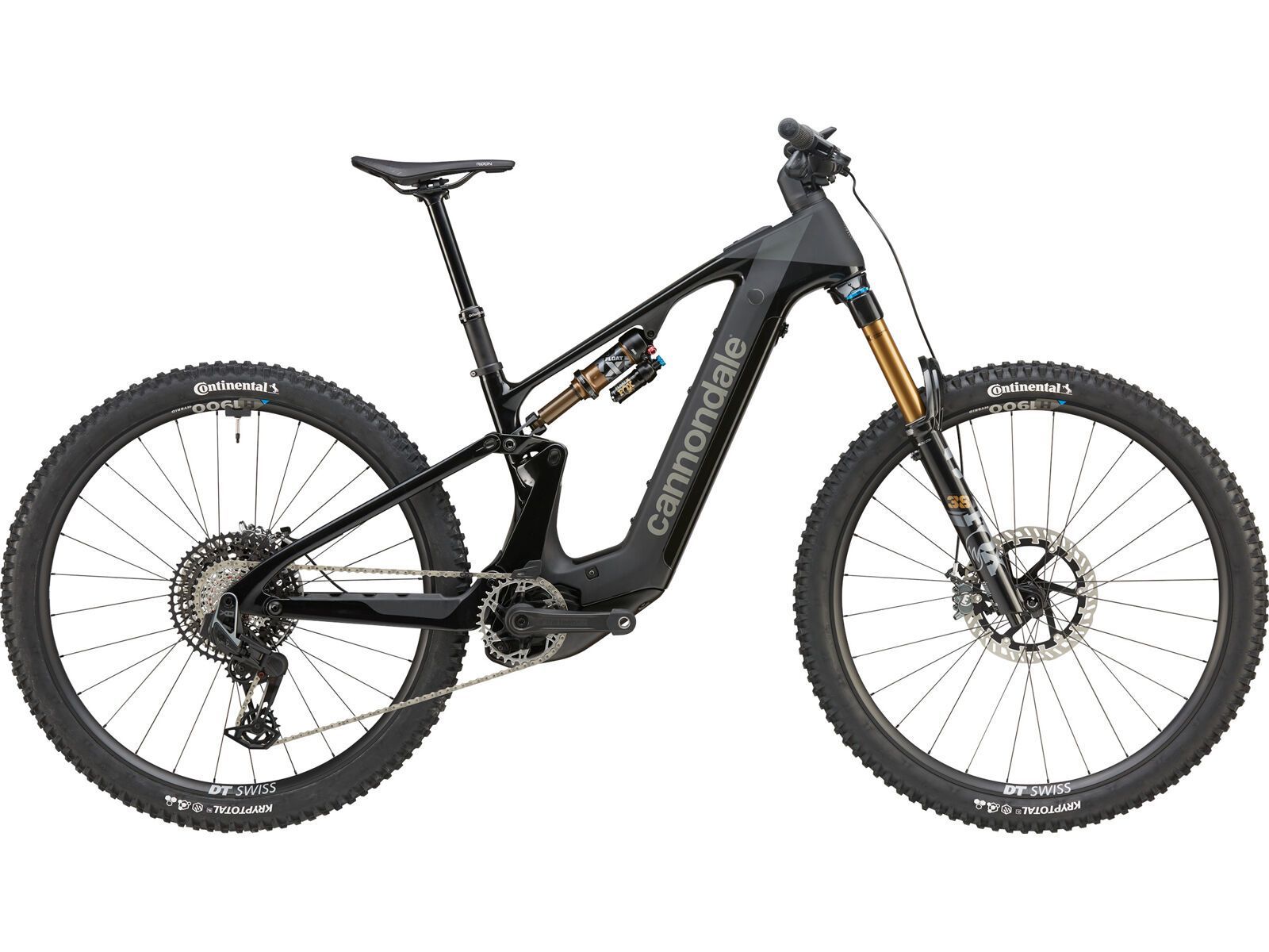Cannondale Moterra 1 / SRAM Eagle X0/GX AXS, matte black - Bild 1