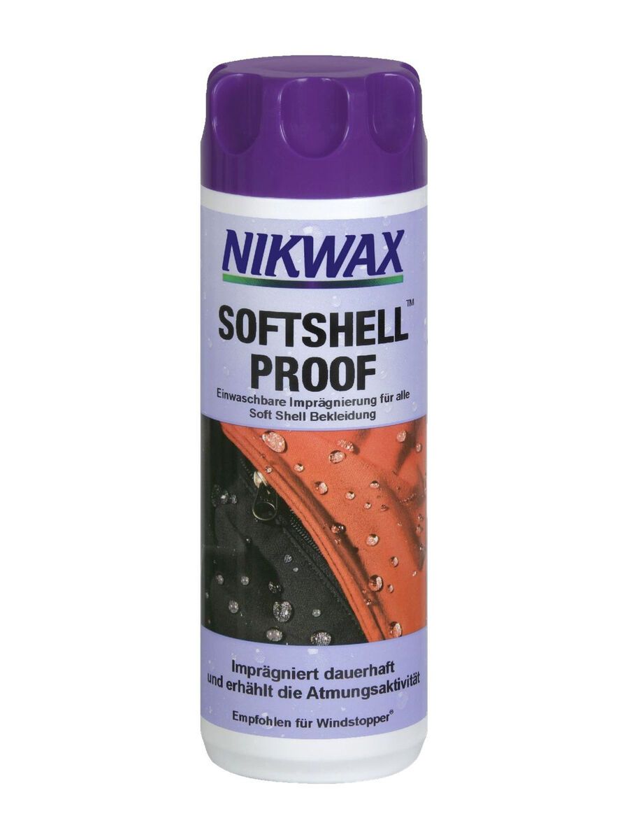 Nikwax SoftShell Proof Wash-In - 300 ml | Bild 1