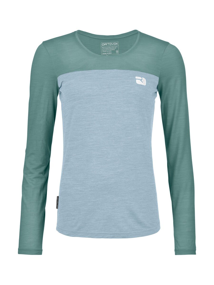 Ortovox 150 Merino Cool Logo LS W, arctic grey - Bild 1