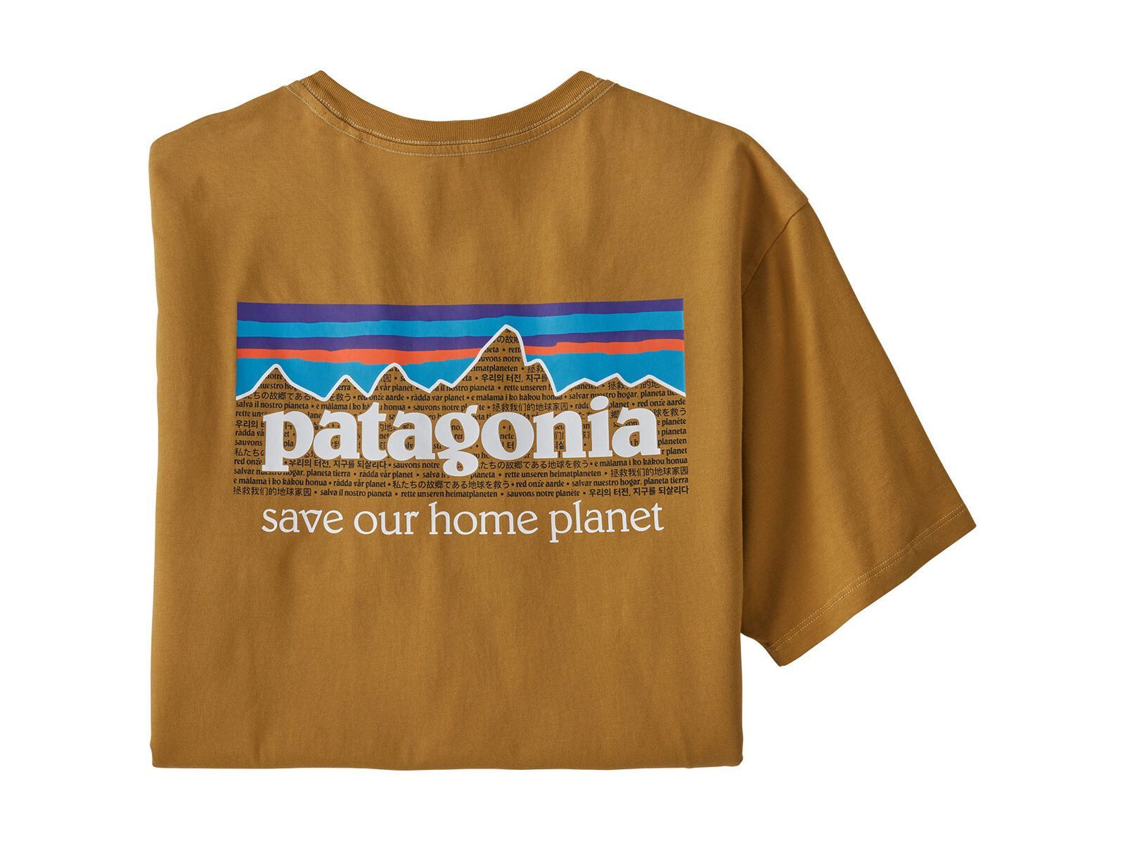 Patagonia Men's P-6 Mission Organic T-Shirt, oaks brown - Bild 1