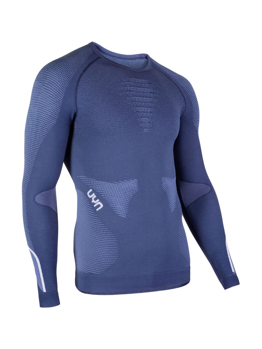 UYN Ambityon Shirt, deep blue/avio/white - Bild 3