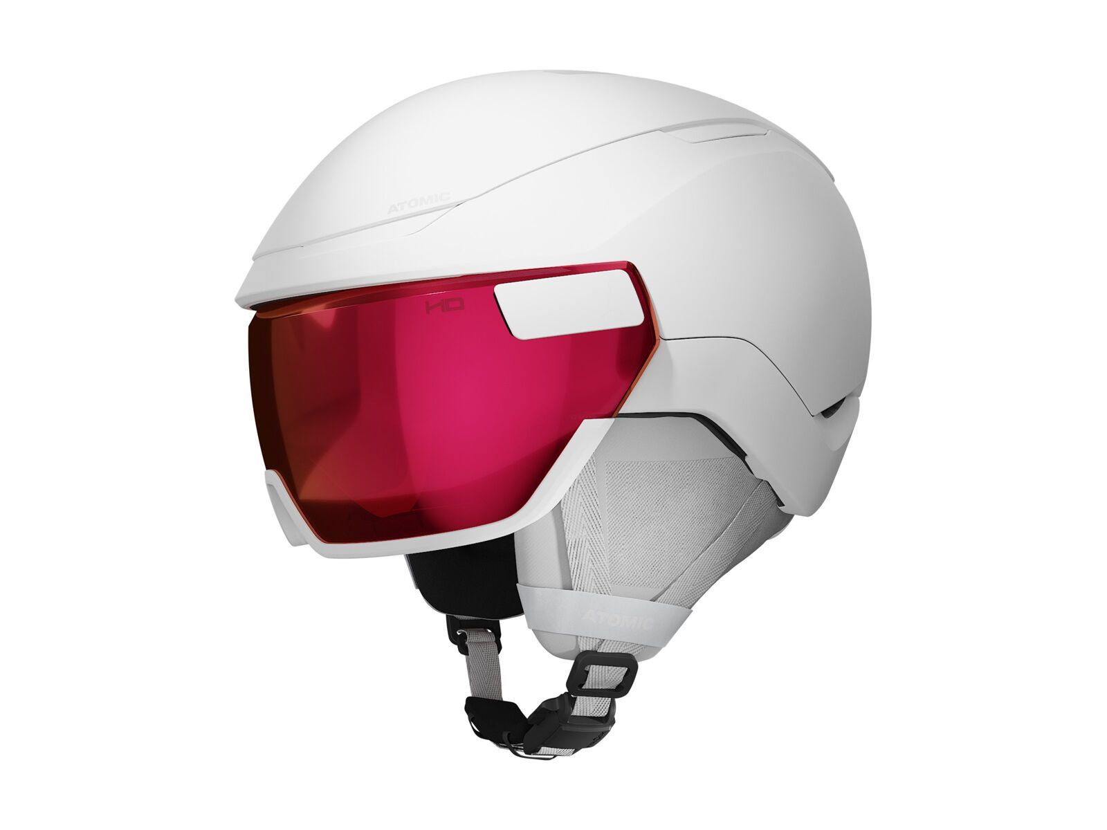 Atomic Revent GT AMID Visor, Red HD / white heather - Bild 1