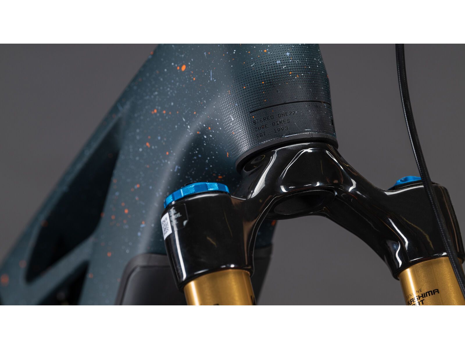 Cube Stereo Hybrid One77 HPC SLT 800, galaxy´n´orange - Bild 3