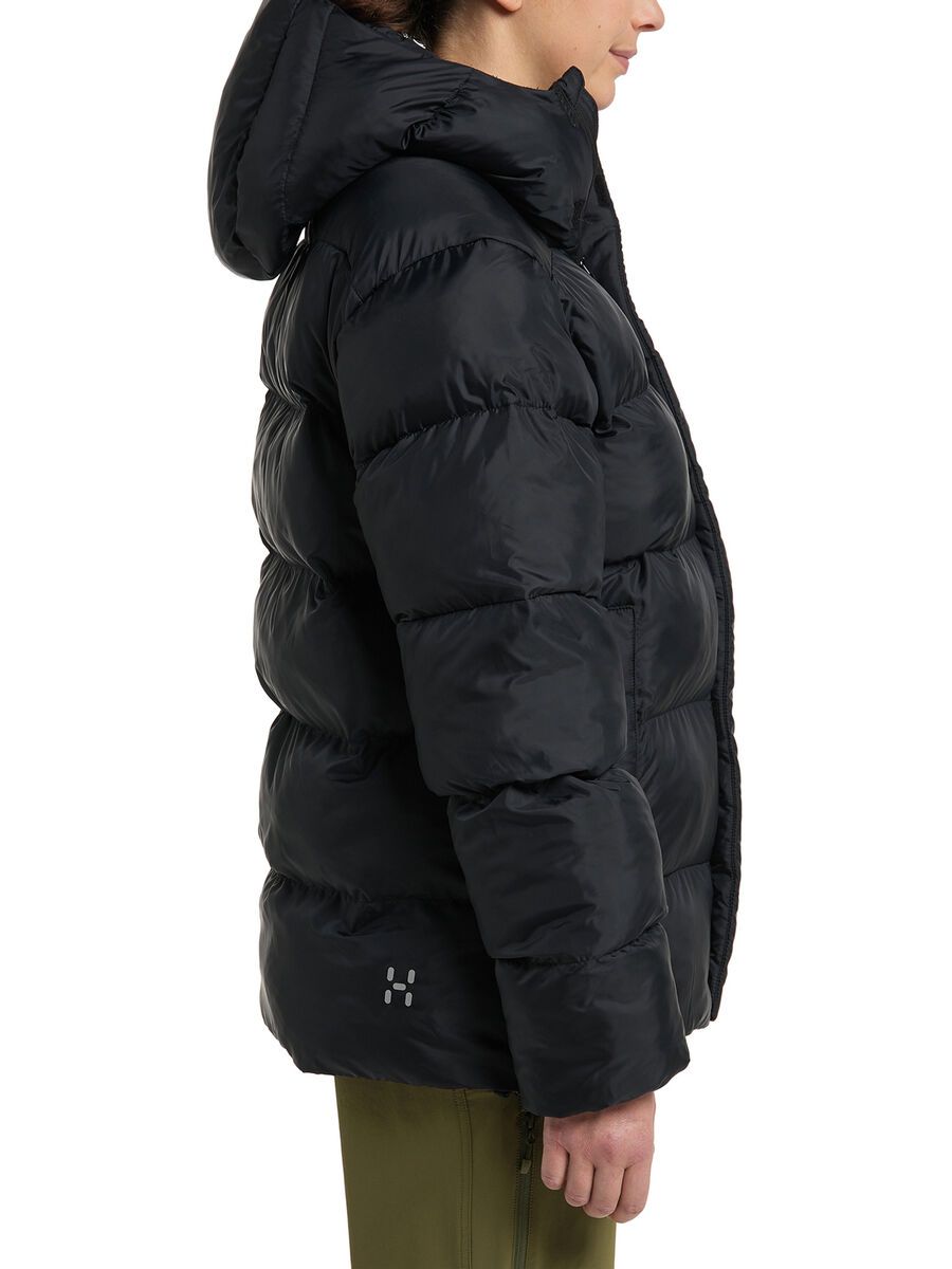 Haglöfs Puffy Mimic Hood Women, true black - Bild 4