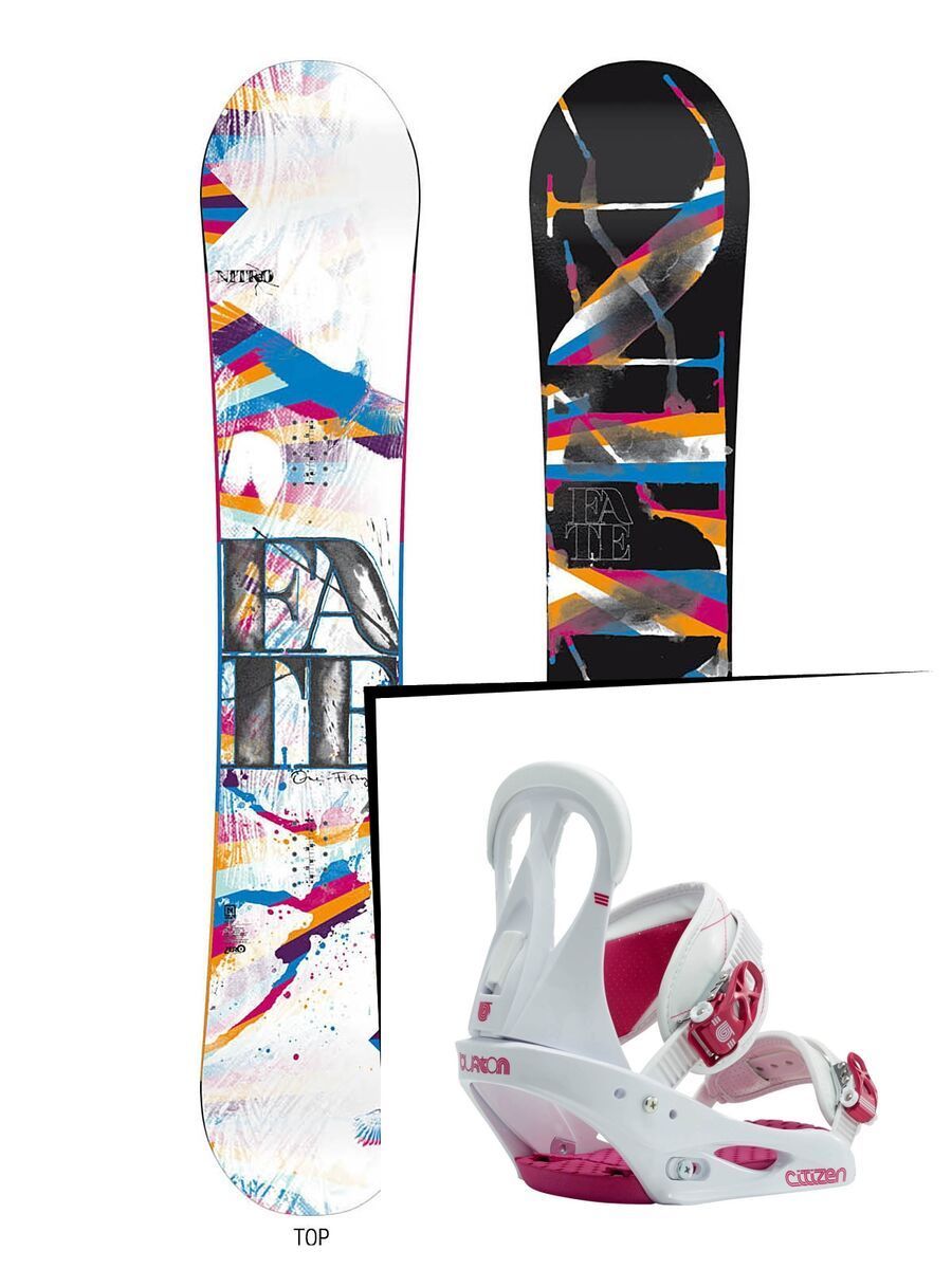 Set: Nitro Fate Zero  + Burton Citizen (1191392S) - Bild 1