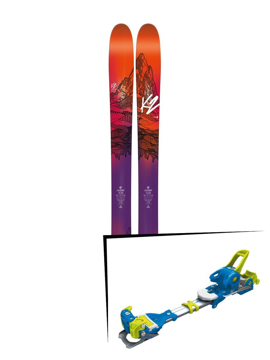 Set: K2 SKI Luv Boat 108 2016 + Tyrolia Ambition 12 (1715204) - Bild 1