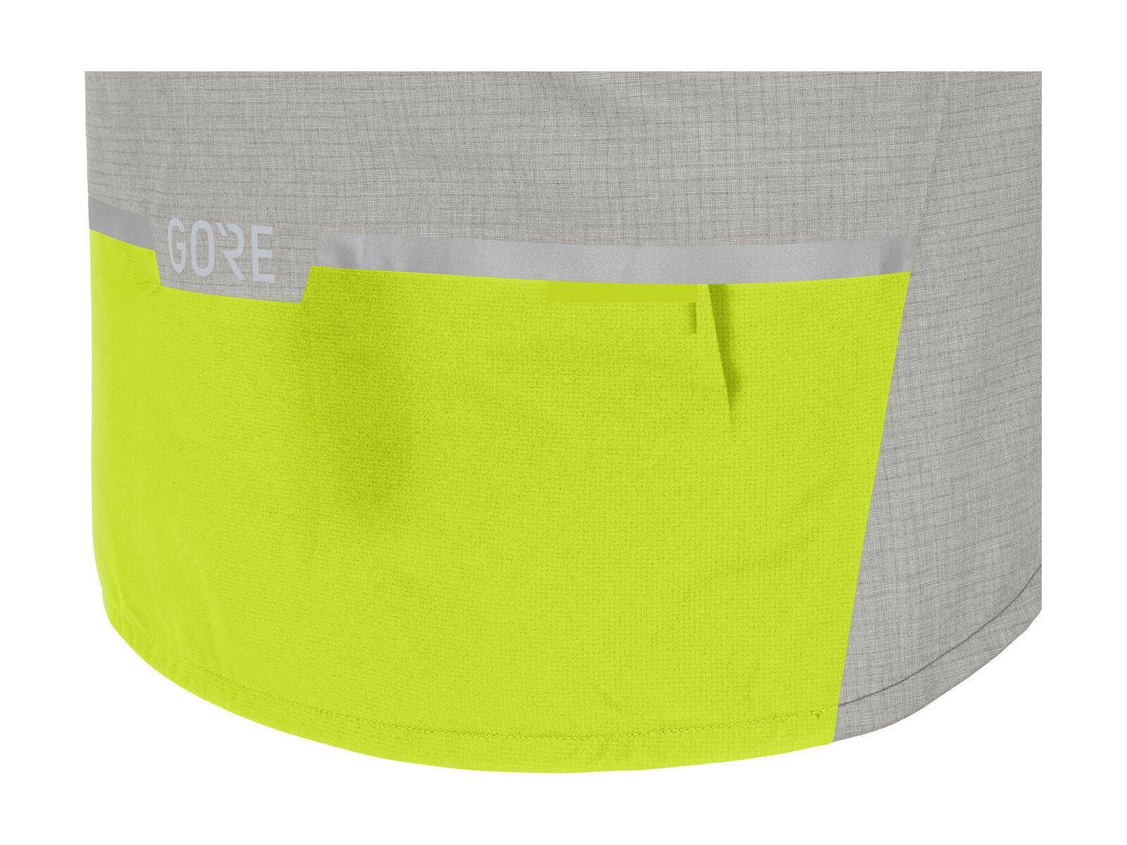 GOREWEAR C5 Gore-Tex Trail Kapuzenjacke, citrus green/terra grey - Bild 7