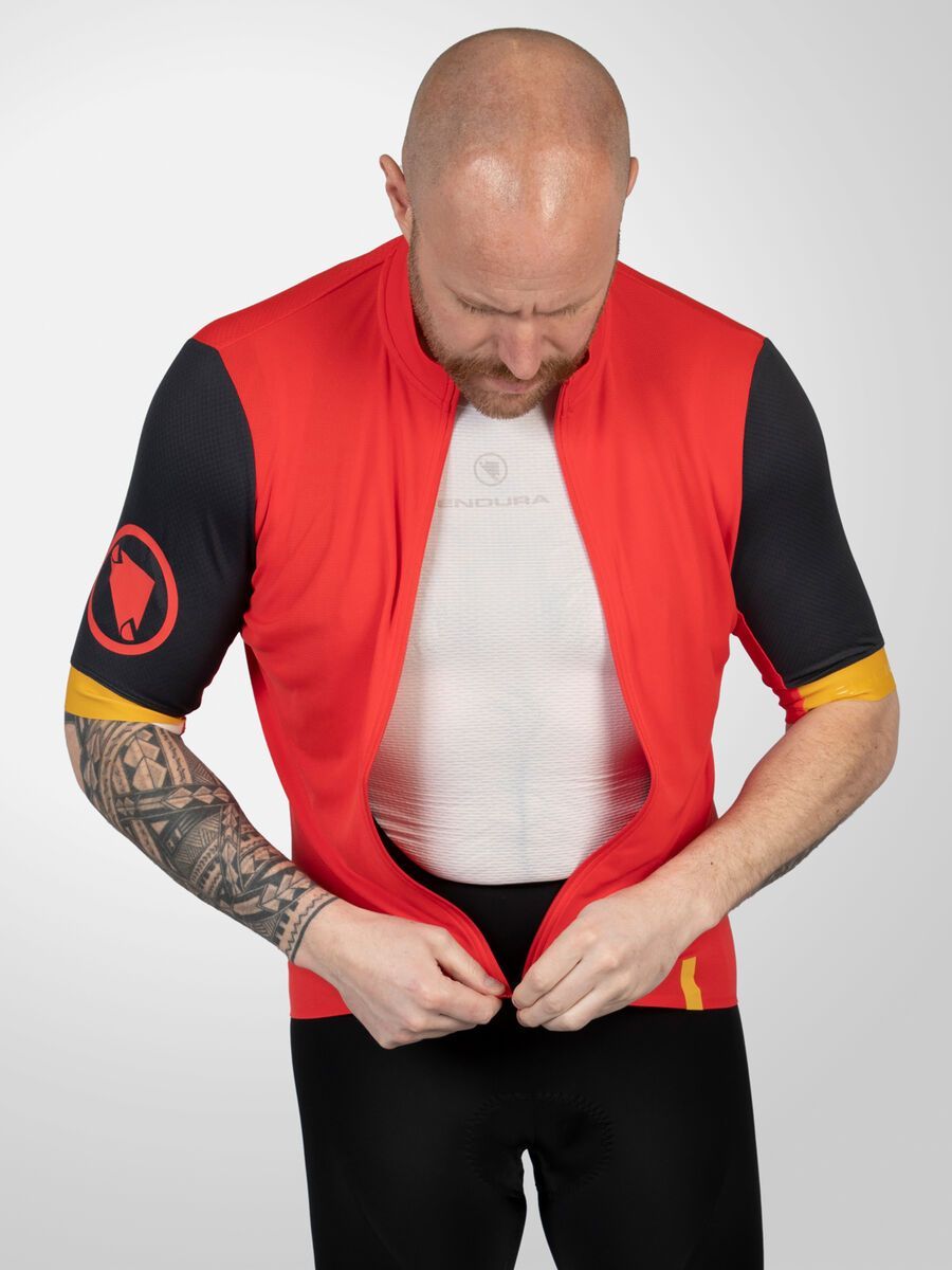 Endura FS260 Trikot (kurzarm), granatapfel - Bild 4