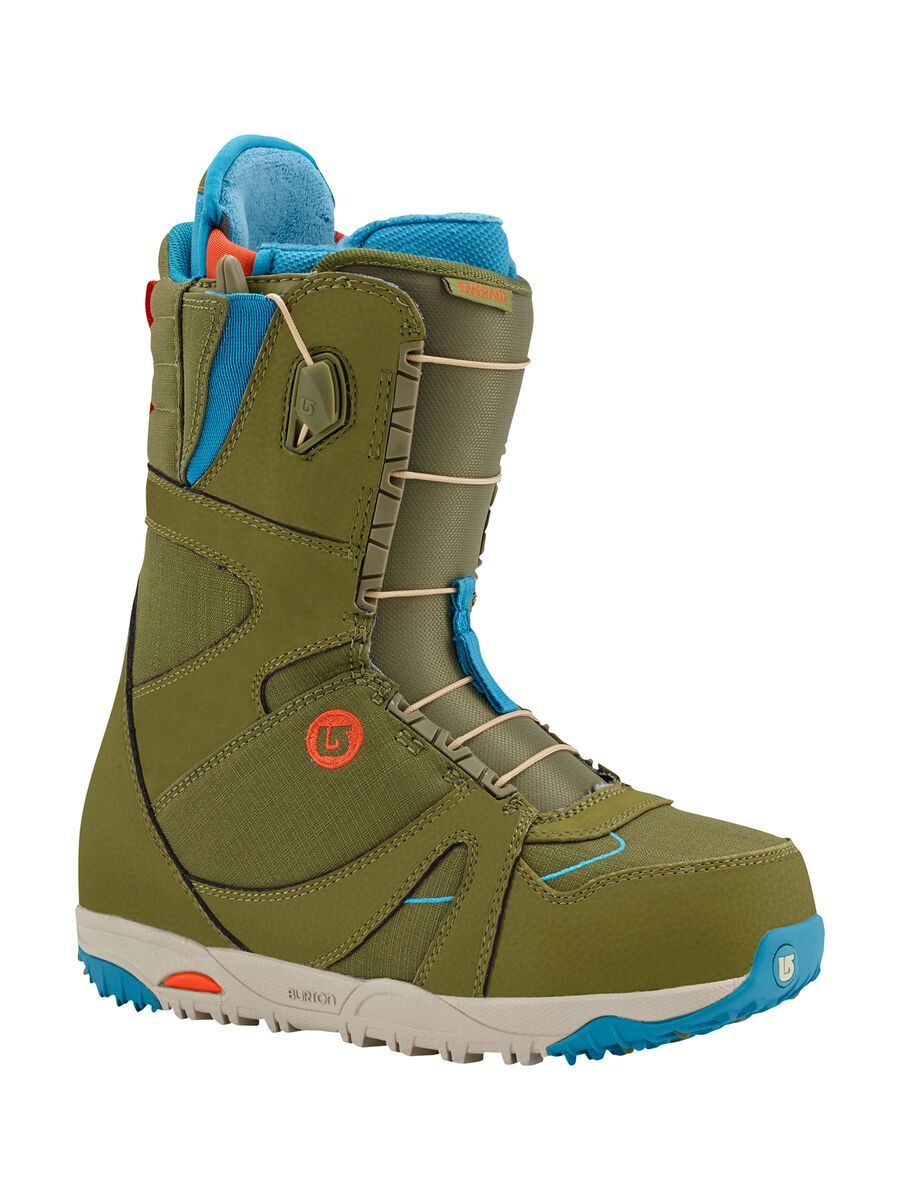 Burton Emerald, Olive/Teal/Red - Bild 1