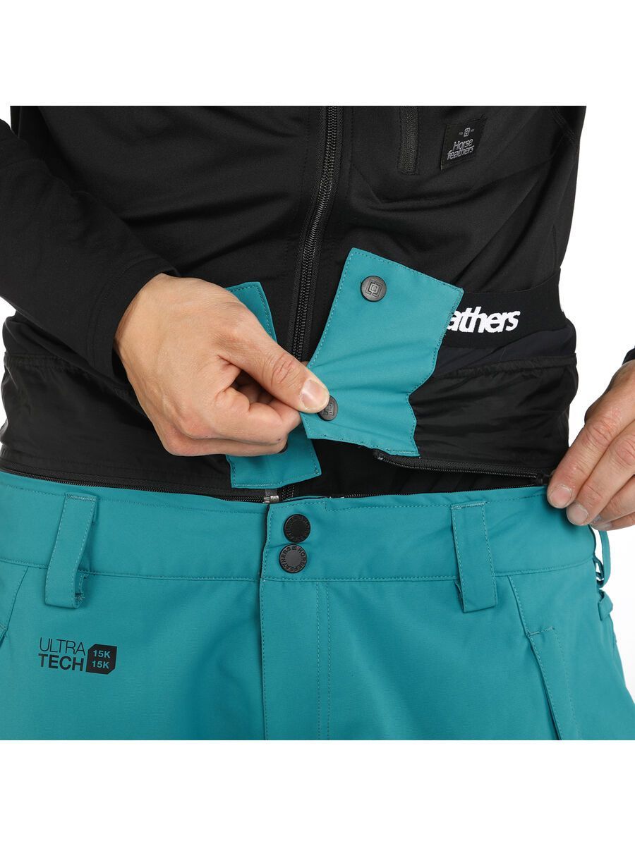 Horsefeathers Charger Pants, tile blue - Bild 7