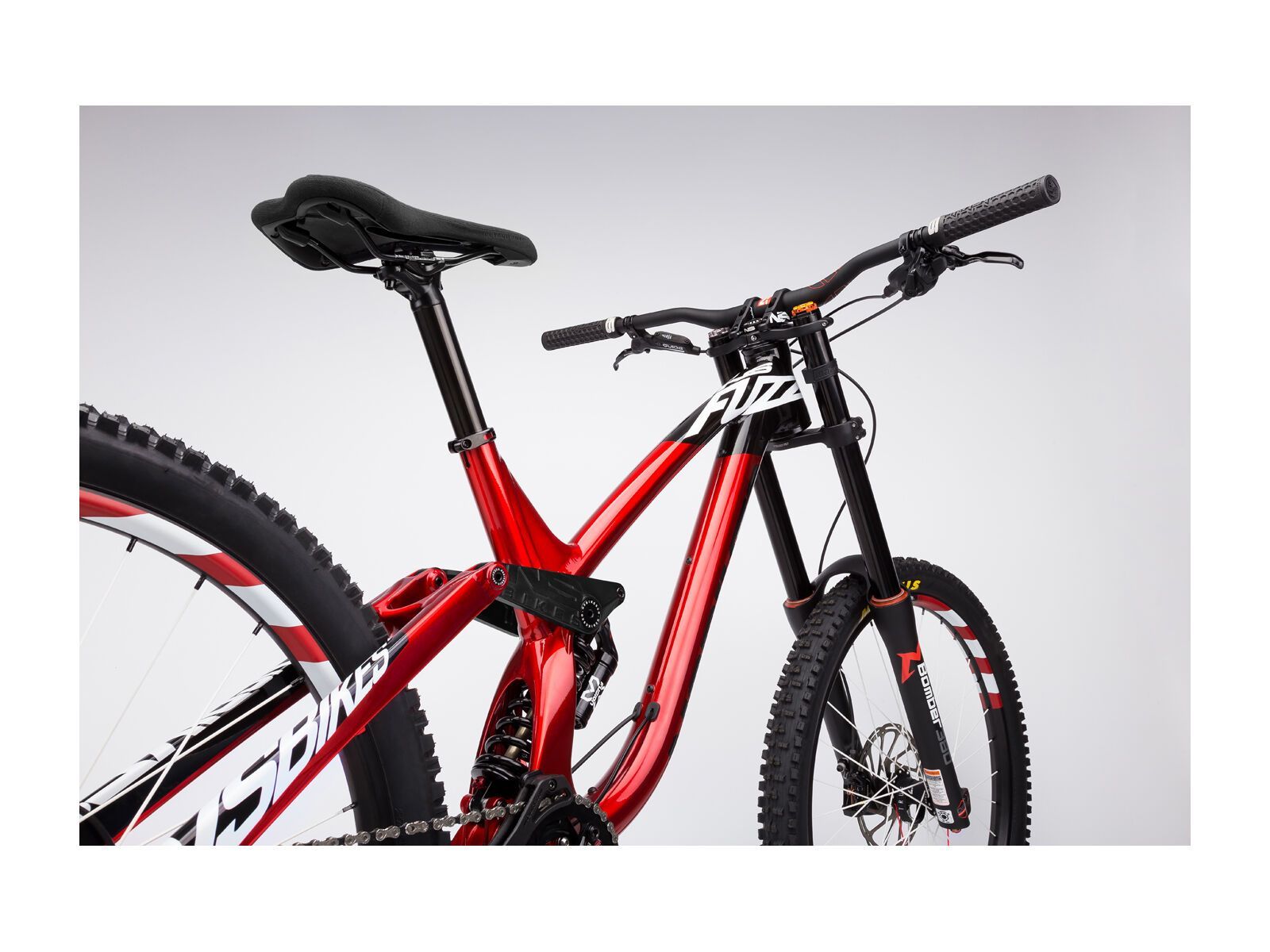 NS Bikes Fuzz 2, trans red