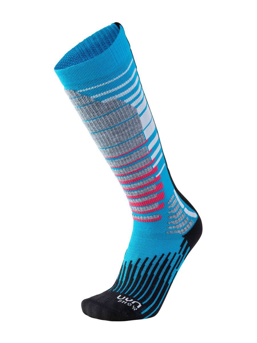 UYN Ski-/Snowboard Socks Lady, turquoise/black - Bild 1