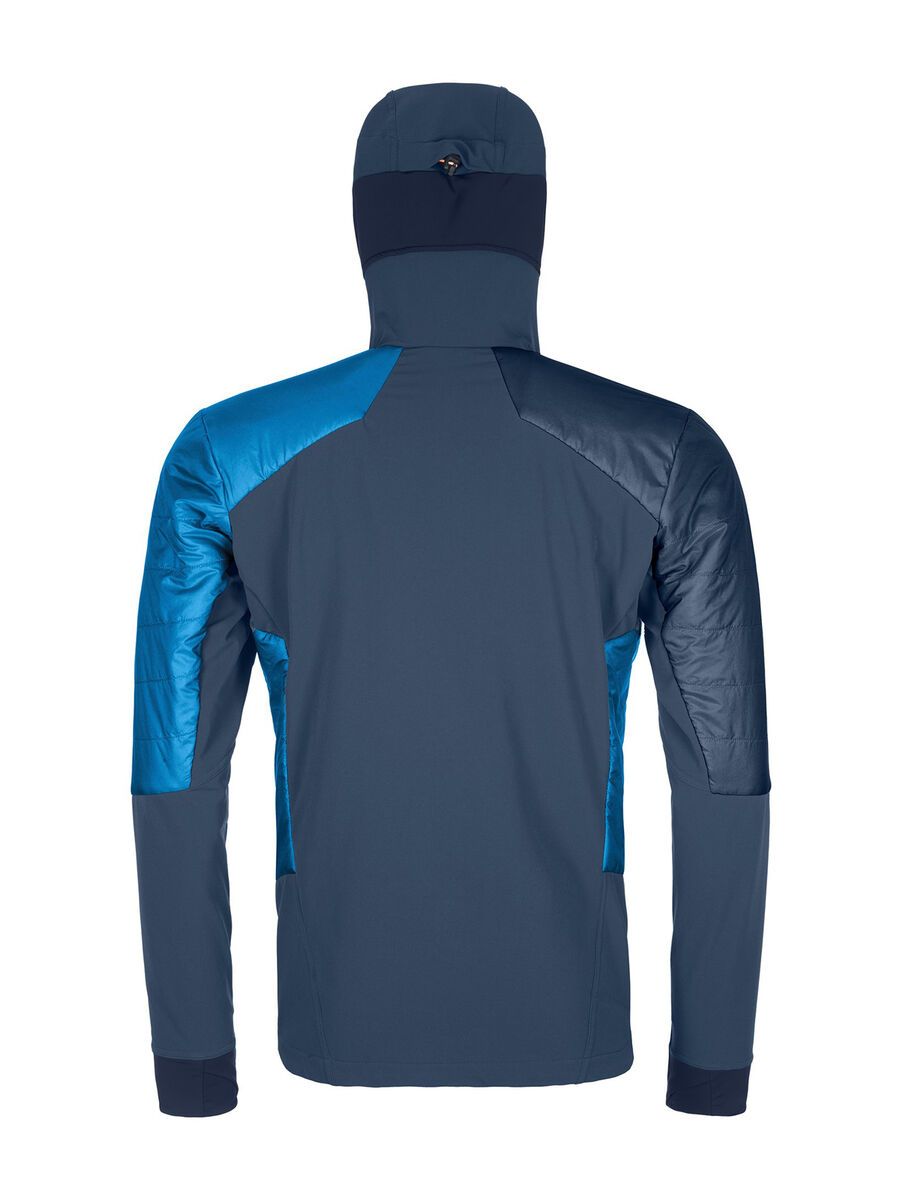 Ortovox Swisswool Light Tec Piz Palü Jacket M, safety blue - Bild 2