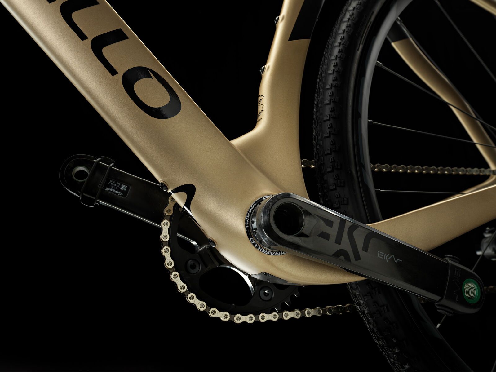 Pinarello Grevil F Ekar 1x13  / Fulcrum Rapid Red 500 DB - 700C, champagne - Bild 8