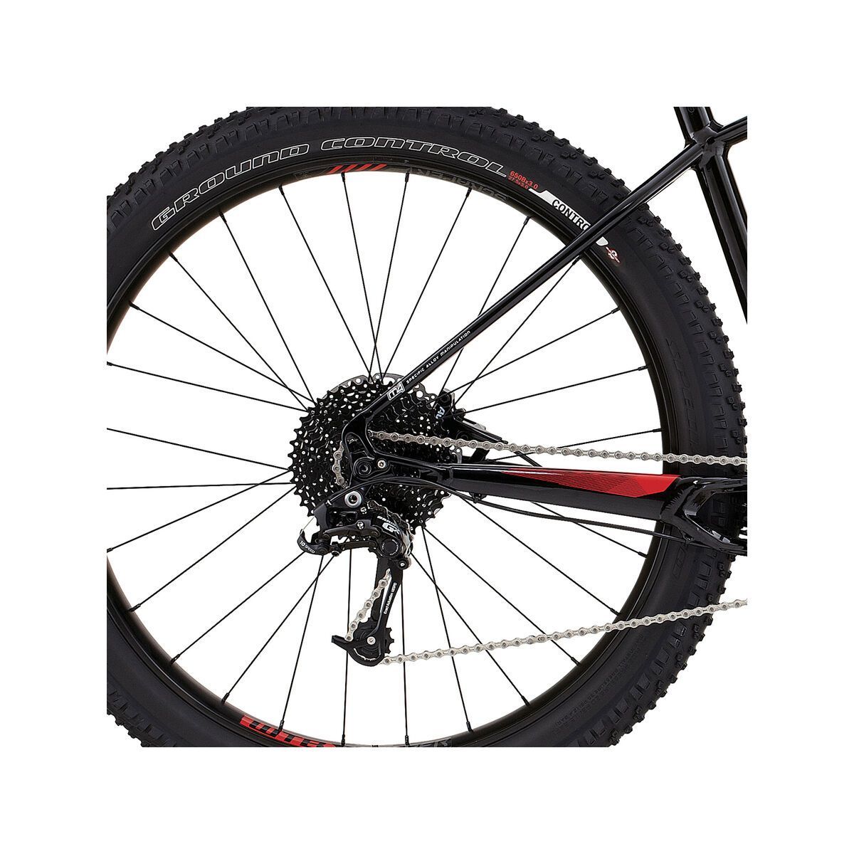 Specialized Fuse Expert 6Fattie, gloss black/red/white - Bild 4