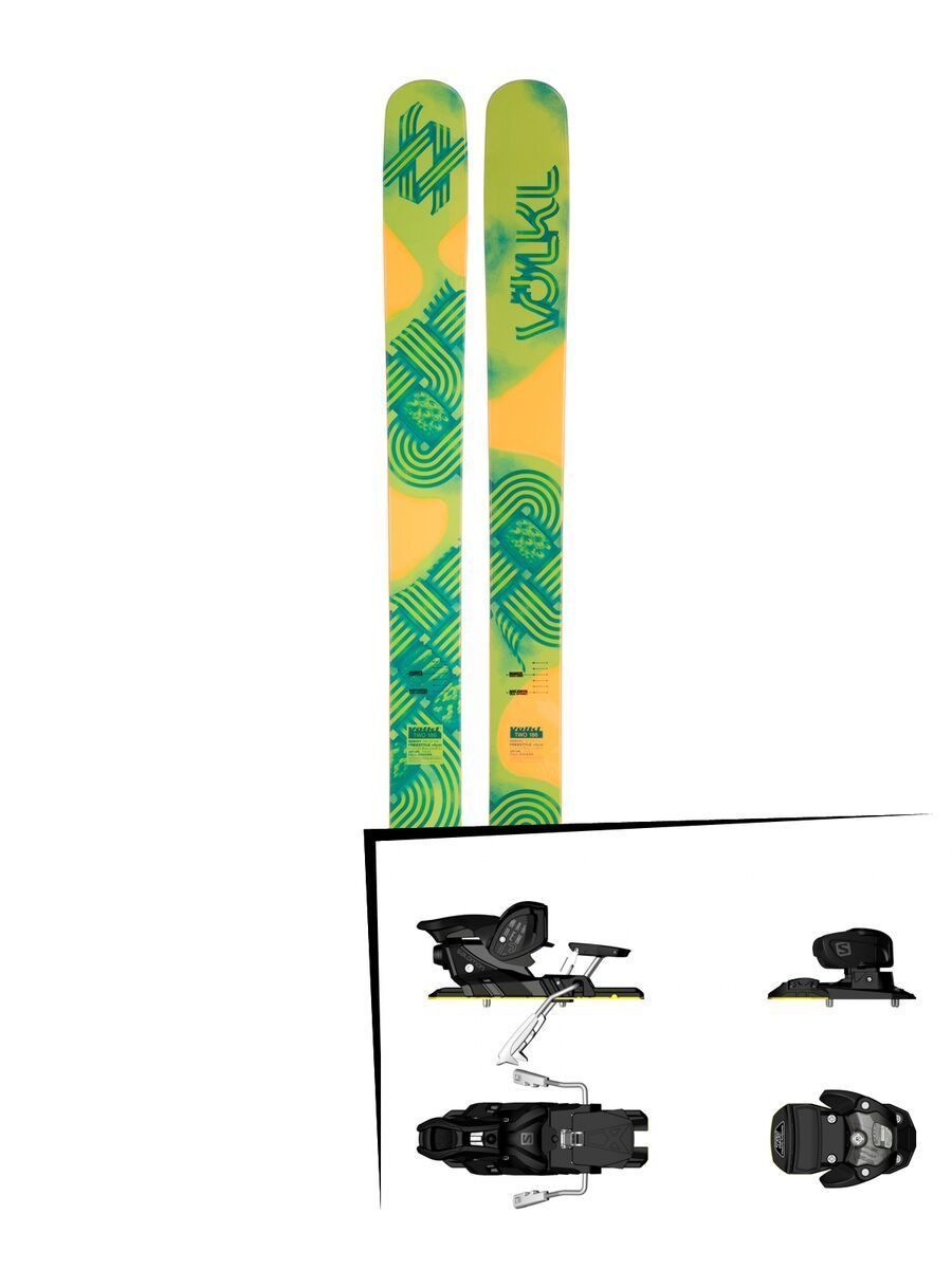 Völkl Set: Two 2016 + Salomon Warden MNC 13 - Bild 1