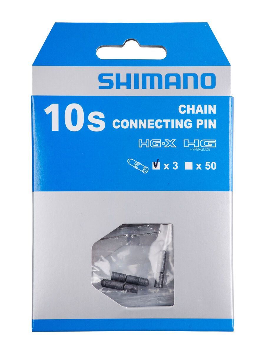 Shimano Kettennietstift 10-fach mit zwei Ringen (3er Set) - Bild 1