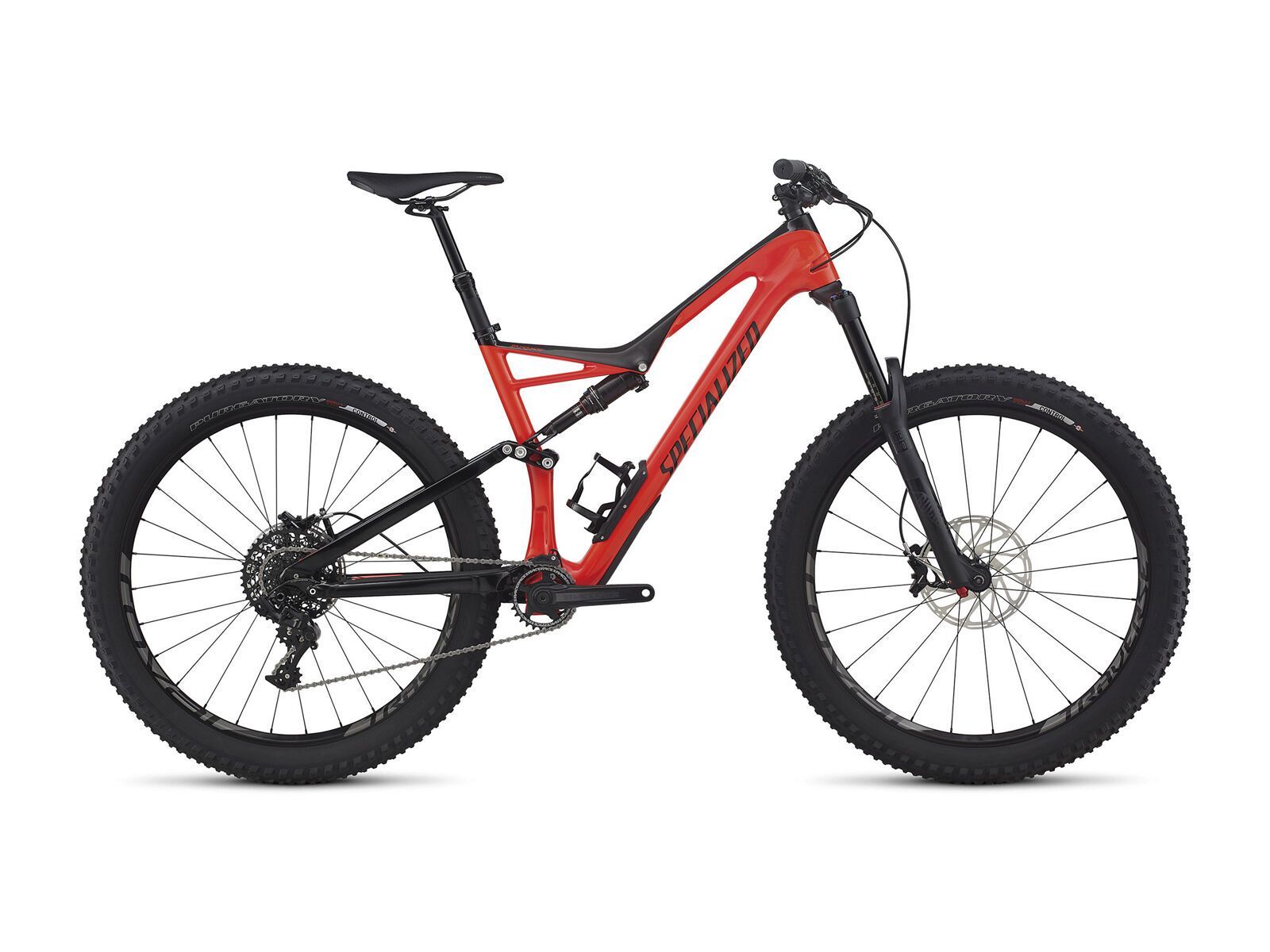 Specialized Stumpjumper FSR Expert Carbon 6Fattie, rocket red/black - Bild 1