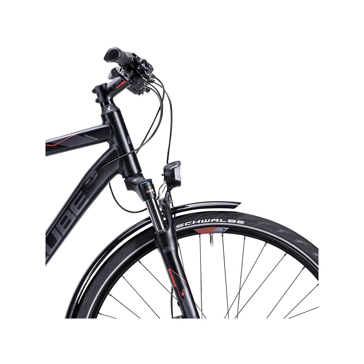 Cube Touring SL, black anthrazit flashred - Bild 5