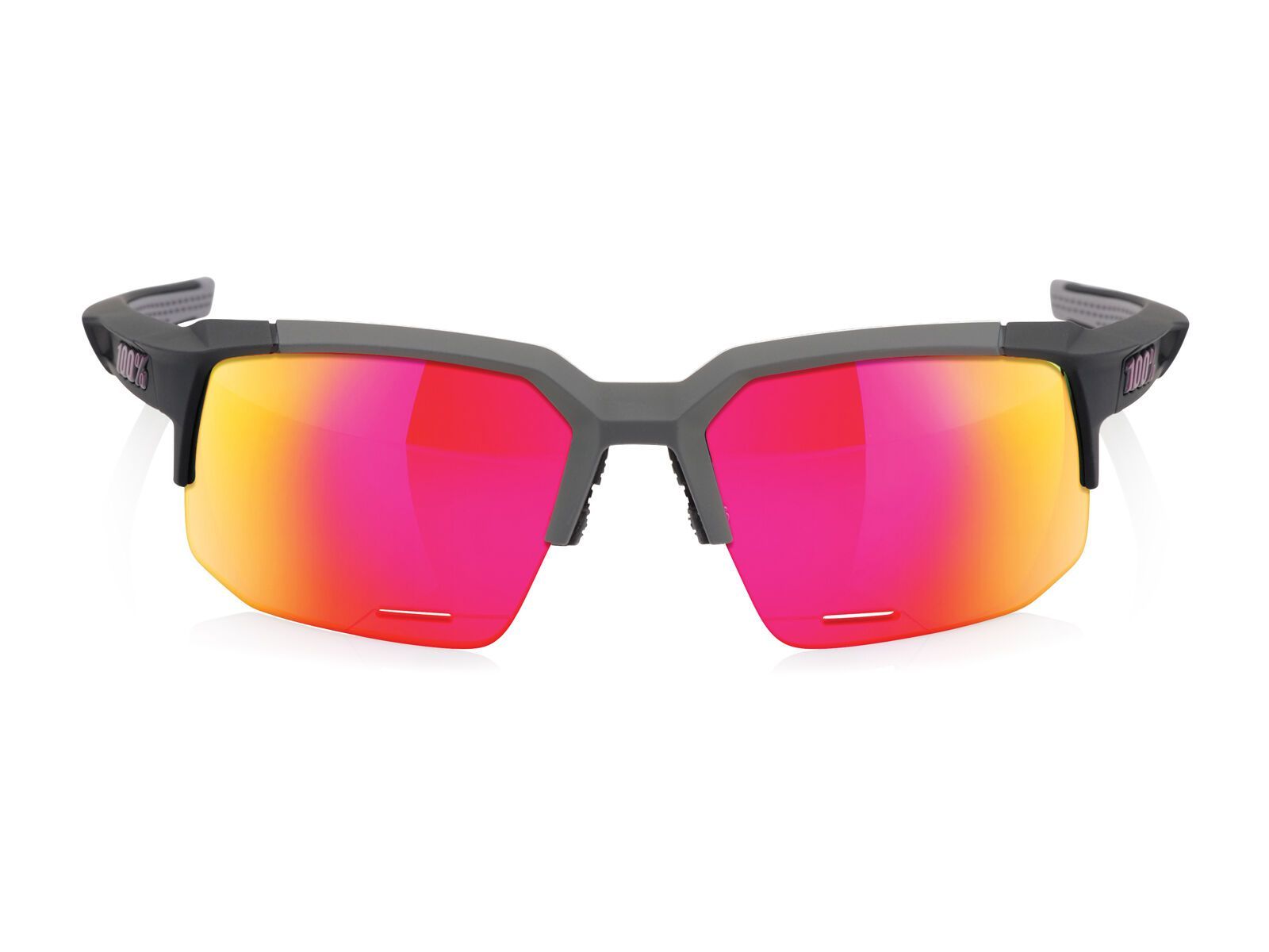 100% Speedcoupe, graphite/Lens: purple mirror - Bild 2