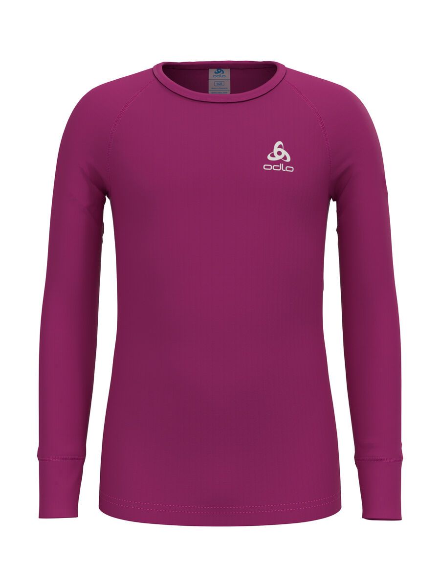 Odlo Active Warm Eco Kids Base Layer Oberteil, festival fuchsia - Bild 1