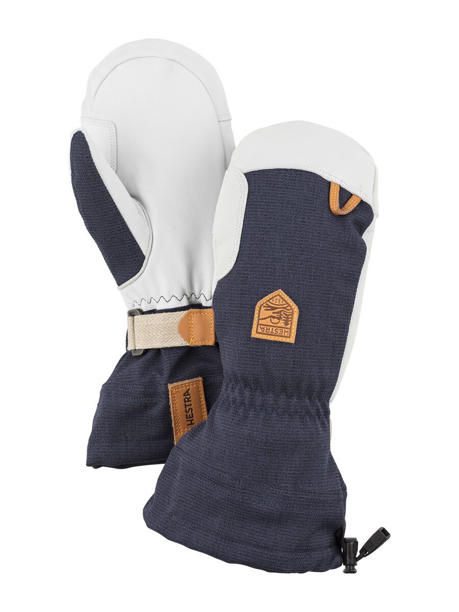 Hestra Army Leather Patrol Gauntlet Mitt, marine - Bild 1