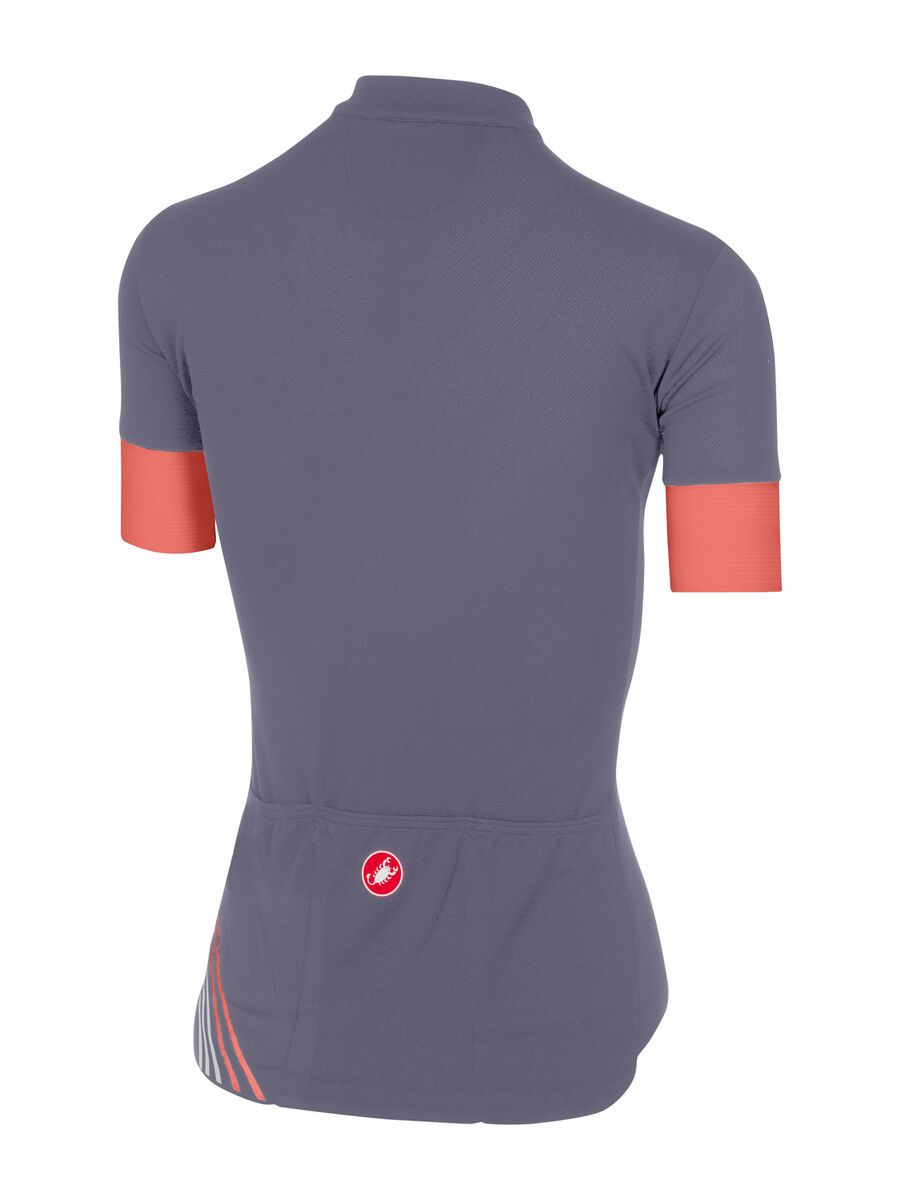 Castelli Anima 2 Jersey FZ, dark steel/blue/salmon - Bild 2