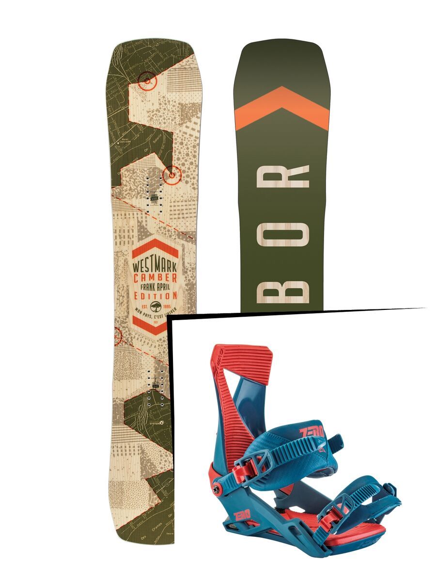 Set: Arbor Westmark Camber 2017 + Nitro Zero (1691292S) - Bild 1