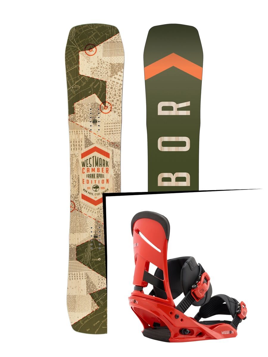 Set: Arbor Westmark Camber 2017 + Burton Mission (1712888S) - Bild 1