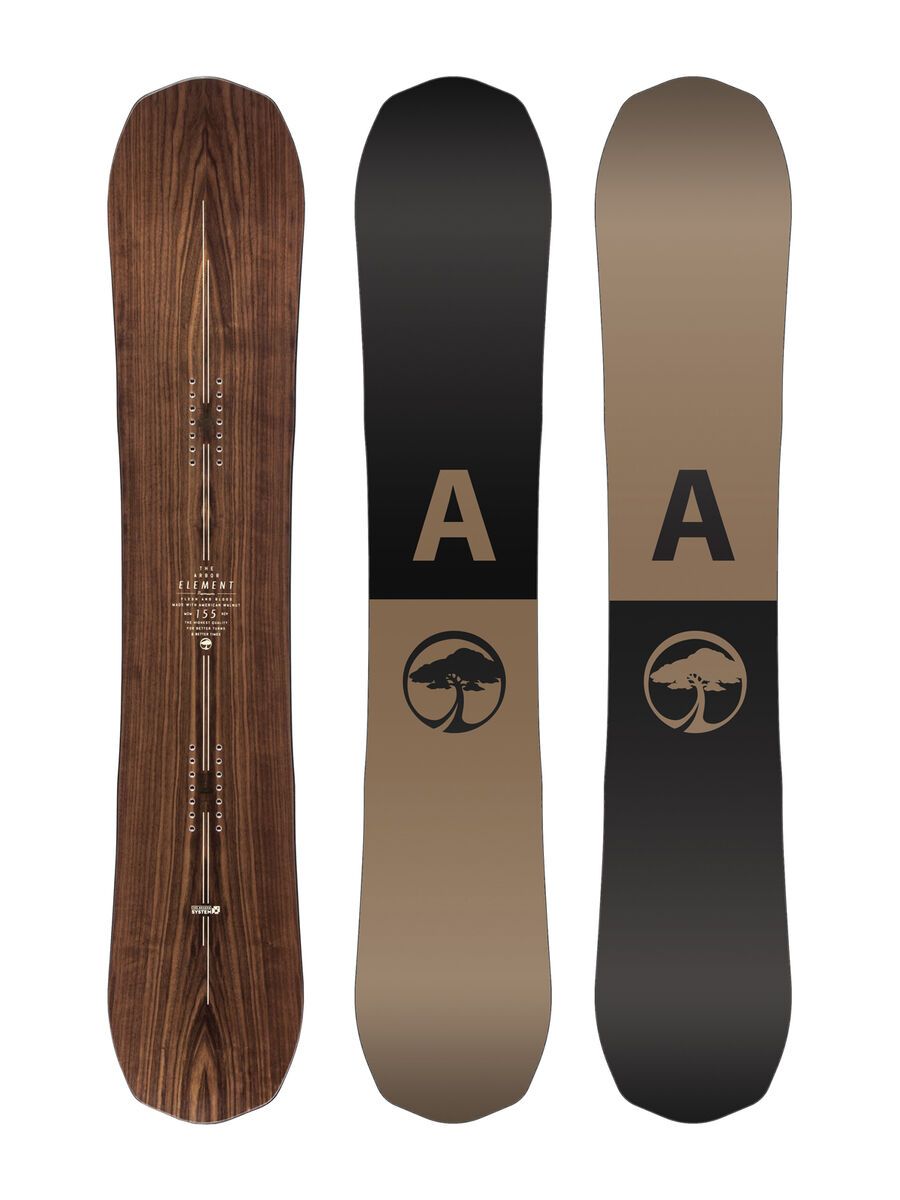 Set: Arbor Element Premium 2017 + Flow NX2 2016, blue - Snowboardset - Bild 2