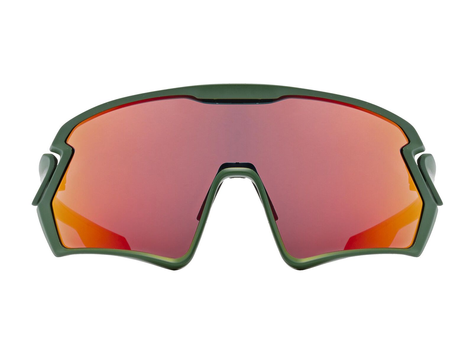 uvex sportstyle 231 mirror red, forest mat - Bild 3